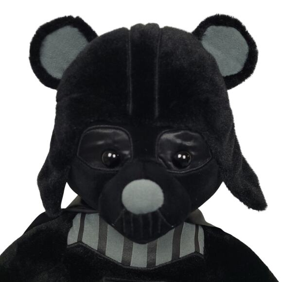 Build-A-Bear Star Wars Darth Vader 18" Plush Black Bear W/ Lightsaber EUC - Picture 2 of 10